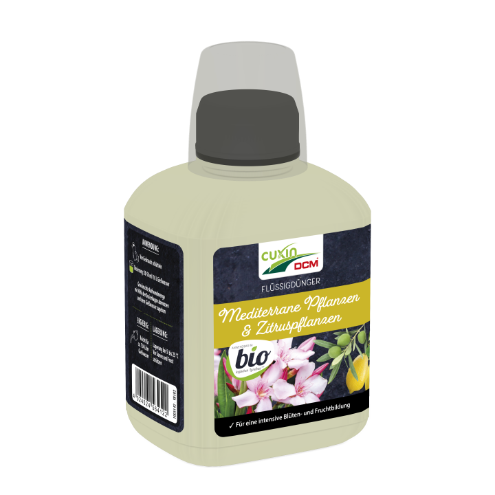 CUXIN Flüssigdünger Mediterrane Pflanzen & Zitruspflanzen Bio